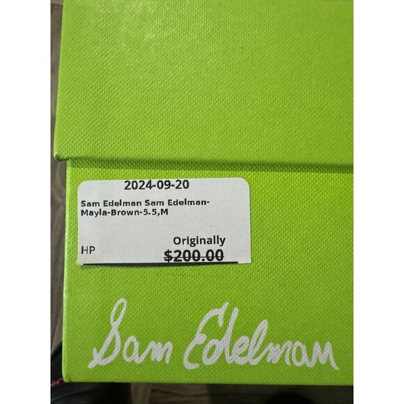 Sam Edelman Women's Mayla Booties Size 5.5M Brown Suede - Picture 6 of 9